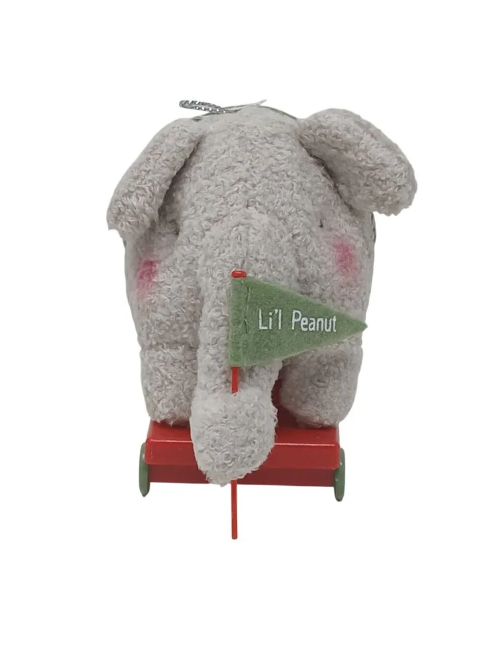 Hallmark Keepsake Lil Peanut Babys 1st Christmas Ornament 2012 Elephant Wagon D9